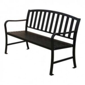 BLACK METAL BENCH