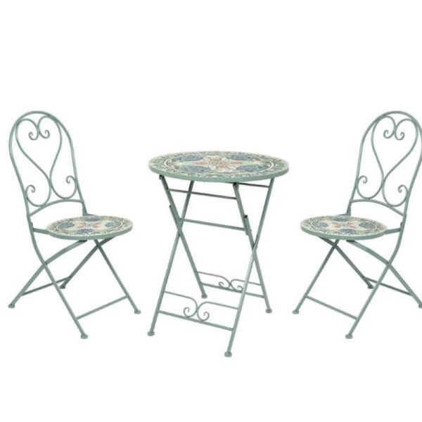 SEVILLE MOSAIC 2 SEATER SET