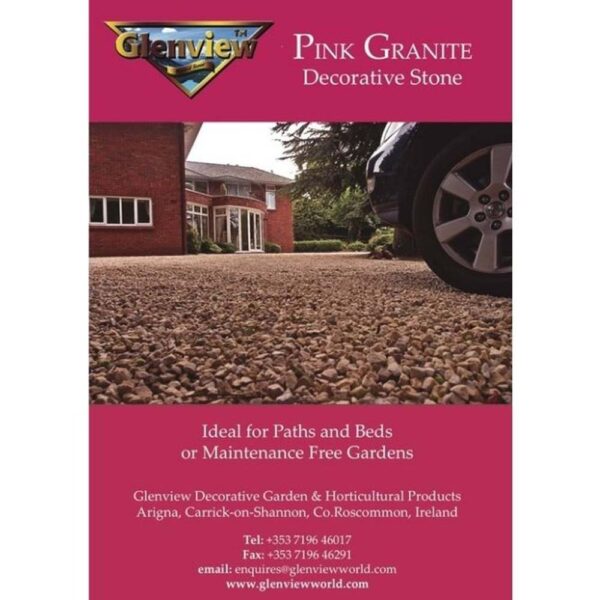 GLENVIEW PINK GRANITE 1 TONNE BAG