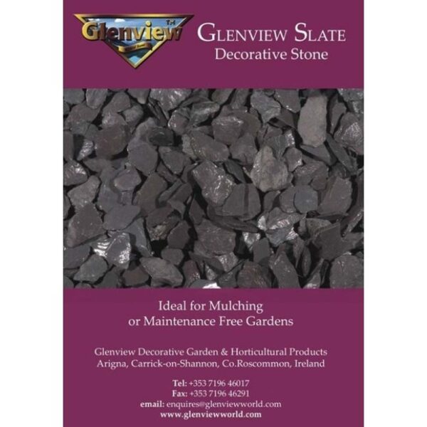 GLENVIEW PLUM SLATE 1 TONNE BAG