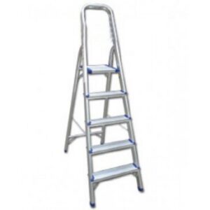 ALUMINIUM 5 TREAD STEP LADDER HGSL02003