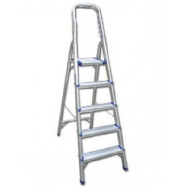 ALUMINIUM 5 TREAD STEP LADDER HGSL02003