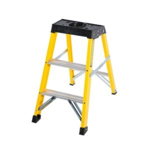 FIBREGLASS STEP LADDER 3 STEP SINDLE SIDE