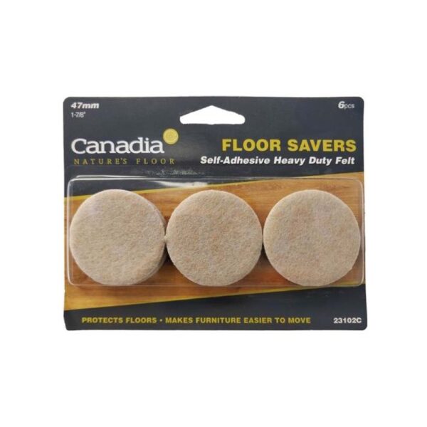 CANADIA FLOOR SAVERS FELT PADS 47MM