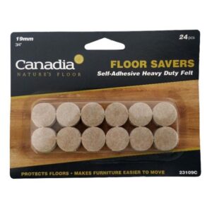 CANADIA FLOOR SAVERS FELT PADS 19MM