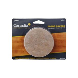 CANADIA FLOOR SAVERS FELT PADS 75MM