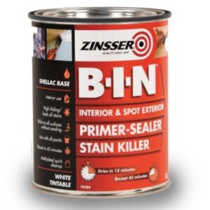 ZINSSER B-I-N PRIMER SEALER 500MLS - RED