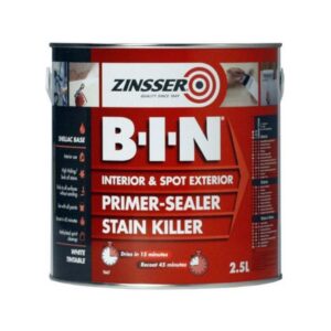 ZINSSER RED BIN PRIMER SEALS - 2.5 LITRES