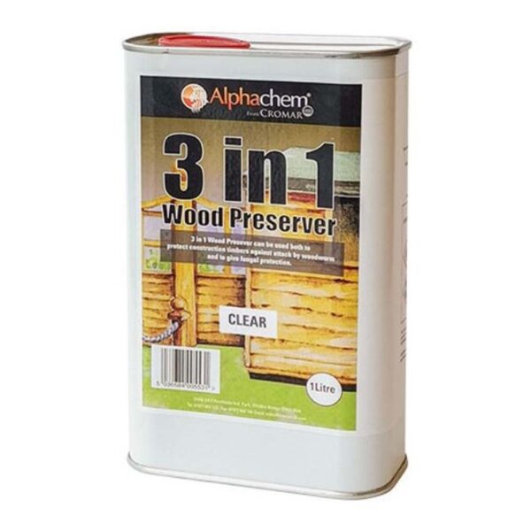 ARC WOOD PRESERVATIVE CLEAR 1LT