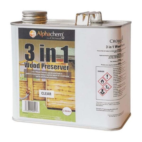 ARC WOOD PRESERVATIVE CLEAR 2.5LT