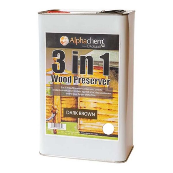 ARC WOOD PRESERVATIVE BROWN 25LT