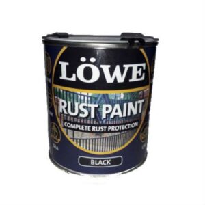 LOWE RUST BLACK PAINT 1L