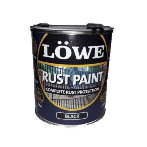 LOWE RUST BLACK PAINT 1L