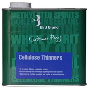 BIRD BRAND CRAFTSMAN RANGE CELLULOSE THINNERS 2.5LTR