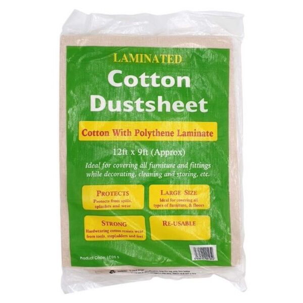 DOSCO LAMINATED DUST SHEET 12FT X 9FT