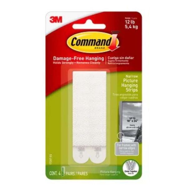 COMMAND NARROW PICTURE HANGING STRIPS