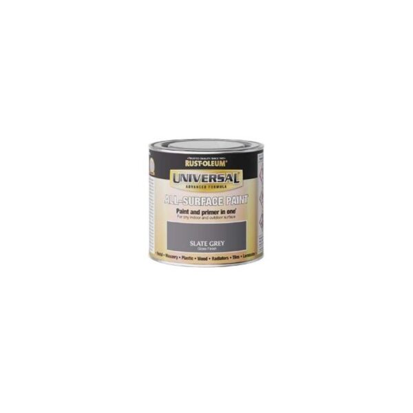 RUSTOLEUM UNIVERSAL ALL SURFACE PAINT GLOSS SLATE GREY 250ML