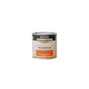 RUSTOLEUM UNIVERSAL ALL SURFACE PAINT GLOSS SUNSET ORANGE 250ML