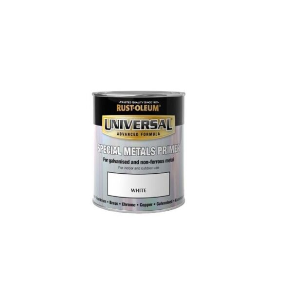 RUSTOLEUM UNIVERSAL SPECIAL METALS PRIMER WHITE 250ML