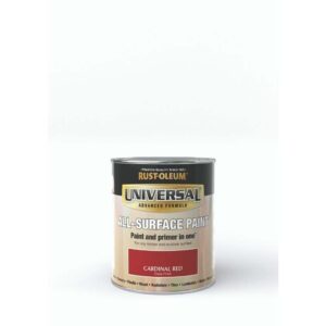RUSTOLEUM UNIVERSAL ALL SURFACE PAINT GLOSS CARDINAL RED 750ML