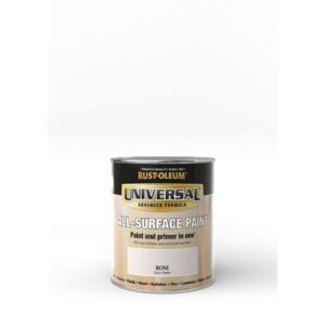 RUSTOLEUM UNIVERSAL ALL SURFACE PAINT SATIN ROSE 750ML