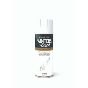 RUSTOLEUM PAINTERS TOUCH SPRAY PAINT GLOSS WHITE 400ML