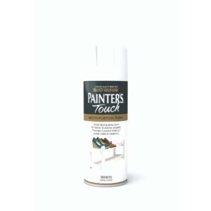 RUSTOLEUM PAINTERS TOUCH SPRAY PAINT SATIN WHITE 400ML