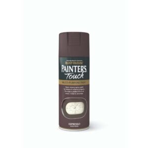 RUSTOLEUM PAINTERS TOUCH SPRAY PAINT SATIN ESPRESSO 400ML