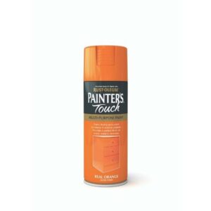 RUSTOLEUM PAINTERS TOUCH SPRAY PAINT GLOSS REAL ORANGE 400ML