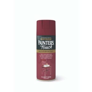 RUSTOLEUM PAINTERS TOUCH SPRAY PAINT SATIN CLARET WINE 400ML