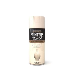 RUSTOLEUM PAINTERS TOUCH SPRAY PAINT SATIN IVORY SILK 400ML