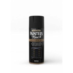 RUSTOLEUM PAINTERS TOUCH SPRAY PAINT SATIN BLACK 400ML