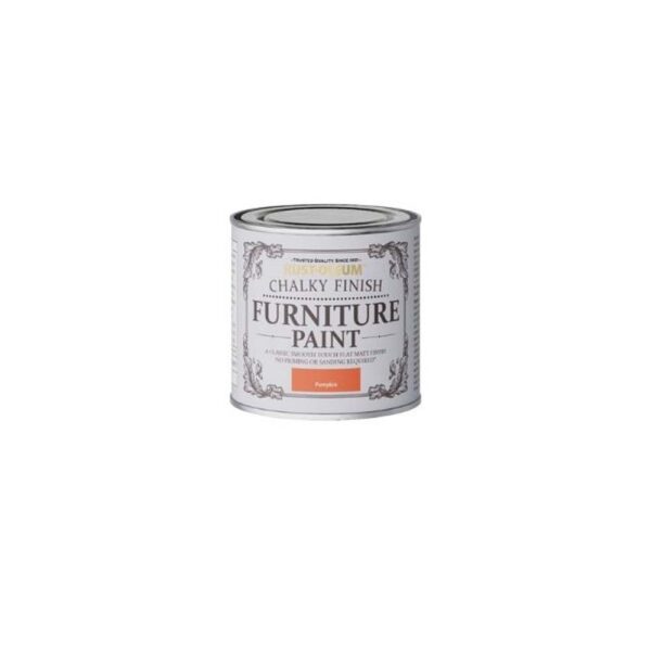 RUSTOLEUM CHALKY FINISH FURNITURE PAINT PUMPKIN 125ML