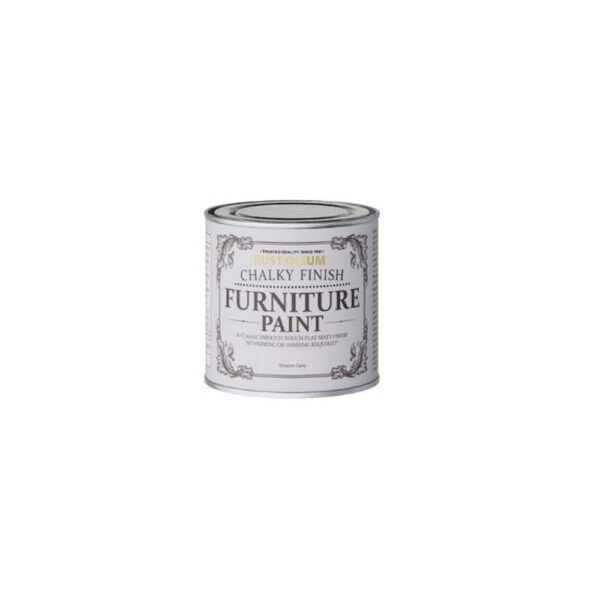 RUSTOLEUM CHALKY FINISH FURNITURE PAINT WINTER GREY 125ML