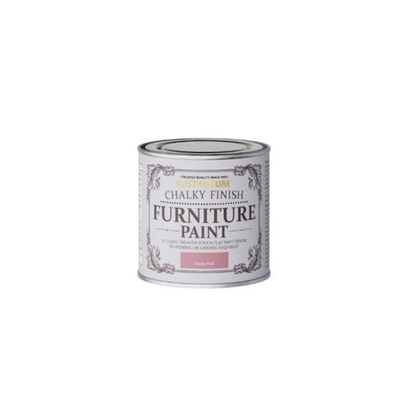 RUSTOLEUM CHALKY FINISH FURNITURE PAINT DUSKY PINK 125ML