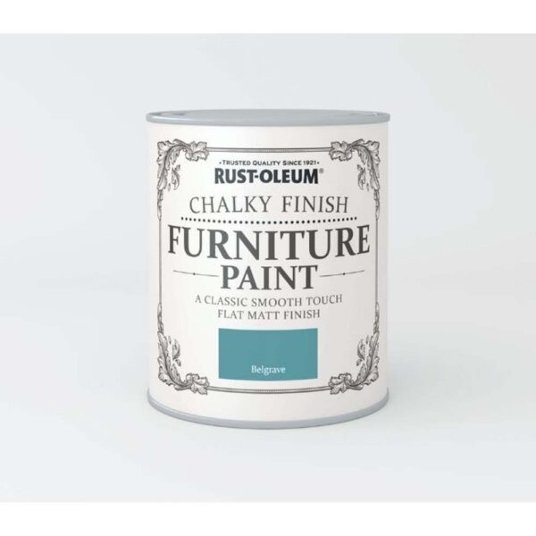 RUSTOLEUM CHALKY FINISH FURNITURE PAINT BELGRAVE 750ML