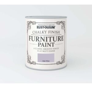 RUSTOLEUM CHALKY FINISH FURNITURE PAINT LILAC WINE 750ML