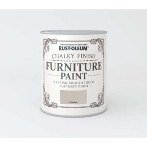 RUSTOLEUM CHALKY FINISH FURNITURE PAINT HESSIAN 750ML