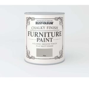 RUSTOLEUM CHALKY FINISH FURNITURE PAINT FLINT 750ML