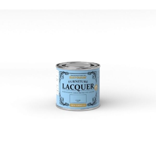 RUSTOLEUM FURNITURE LACQUER CLEAR 125ML