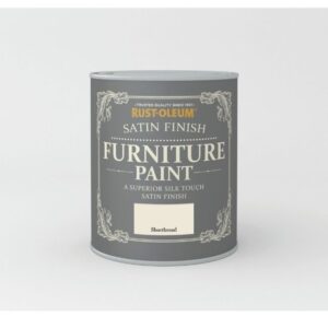 RUSTOLEUM SATIN FINISH FURNITURE PAINT SHORTBREAD 750ML