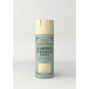 RUSTOLEUM GARDEN FURNITURE SPRAY PAINT CLOTTED CREAM 400ML