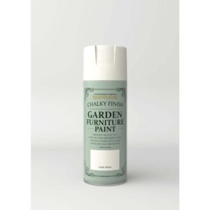 RUSTOLEUM GARDEN FURNITURE SPRAY PAINT CHALK WHITE 400ML