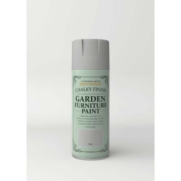 RUSTOLEUM GARDEN FURNITURE SPRAY PAINT FLINT 400ML