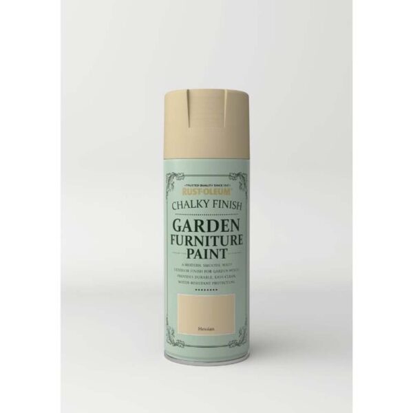 RUSTOLEUM GARDEN FURNITURE SPRAY PAINT HESSIAN 400ML