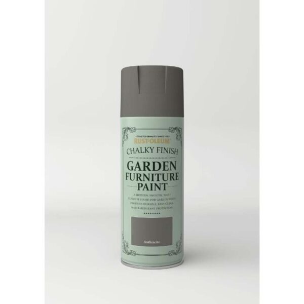 RUSTOLEUM GARDEN FURNITURE SPRAY PAINT ANTHRACITE 400ML