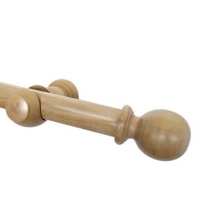 DEVIELLE ESSENTIALS WOODEN POLE NATURAL 2.4M