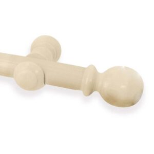 DEVIELLE ESSENTIALS WOODEN POLE CREAM 2.4M