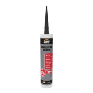 ARC HEAT RESISTANT SILICONE BLACK