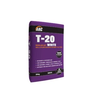 T20 WALL&FLOOR WHITE TILE ADHESIVE